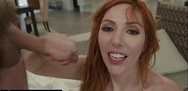  Big Tit Redhead Shared Wife Lauren Phillips Fucks